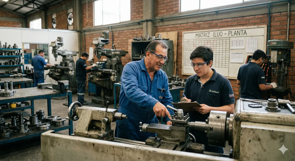 Matriz iluo manufactura hospitales