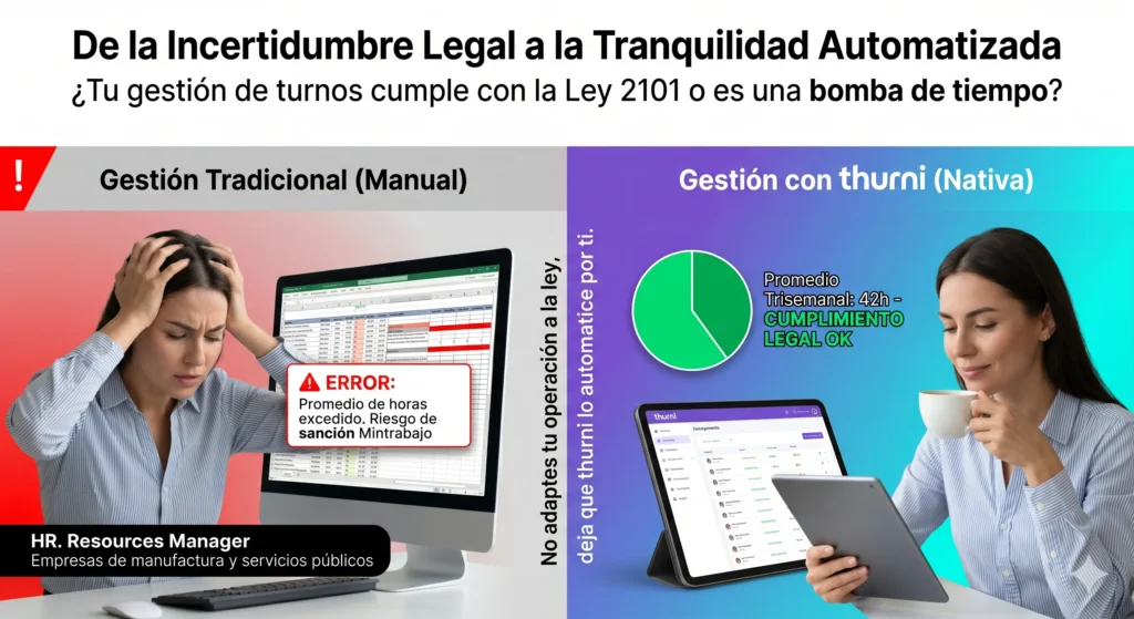 trisemana ley 2101 nativa thurni